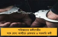 পাকিস্তানের জঙ্গীগোষ্ঠীর সঙ্গে যোগ! কাশ্মীরে গ্রেফতার ৩ সরকারি কর্মী