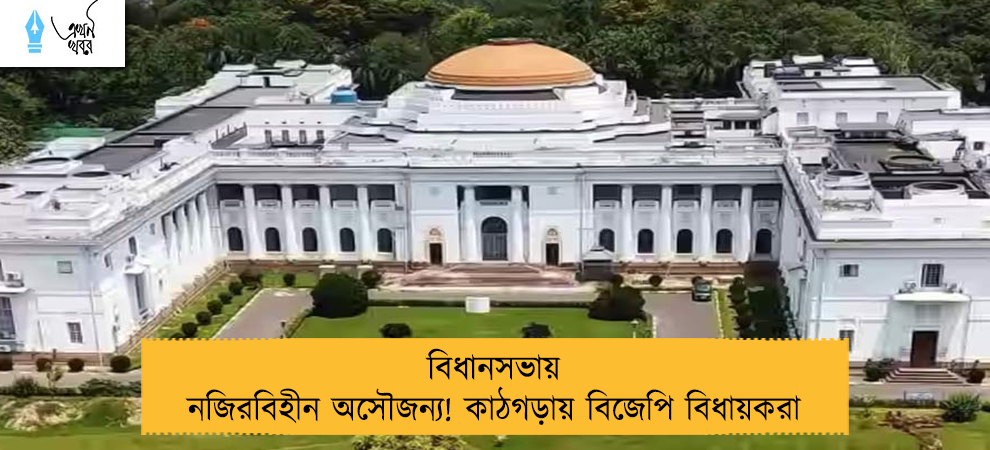 বিধানসভায় নজিরবিহীন অসৌজন্য! কাঠগড়ায় বিজেপি বিধায়করা
