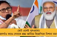 ভোট এলেই পুলওয়ামা! পহেলগাঁও কাণ্ডে সেনাকে শ্রদ্ধা জানিয়ে বিজেপিকে নিশানা মমতার