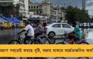 নিম্নচাপ সরতেই কমছে বৃষ্টি, বজায় থাকবে আর্দ্রতাজনিত অস্বস্তি!