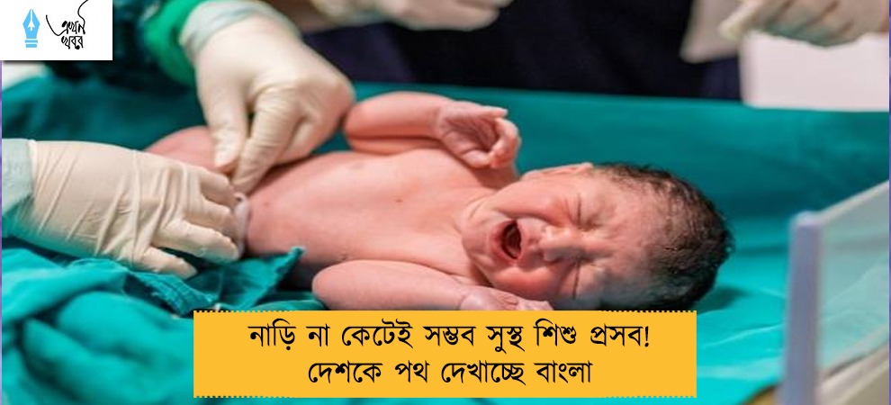 নাড়ি না কেটেই সম্ভব সুস্থ শিশু প্রসব! দেশকে পথ দেখাচ্ছে বাংলা