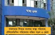 সফলতার শিখরে বাংলার স্বাস্থ্য পরিষেবা, টেলিমেডিসিন পরিষেবায় নজির গড়ল ৩ জেলা