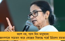 ক্যাশ নয়, গ্যাস দিন মানুষকে! জনগণকে সচেতন করে কেন্দ্রের বিরুদ্ধে গর্জে উঠলেন মমতা