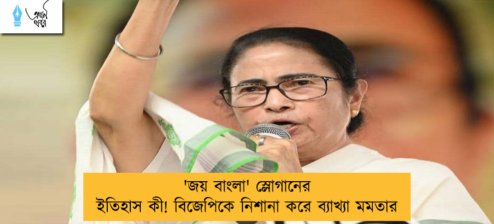 'জয় বাংলা' স্লোগানের ইতিহাস কী! বিজেপিকে নিশানা করে ব্যাখ্যা মমতার